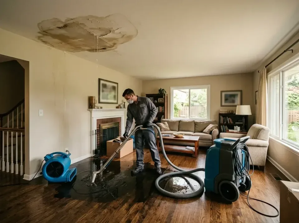 attic-pipe-burst-ceiling-drip-008 — frequently asked questions, Water Damage Restoration & Carpet Care in Searcy, AR